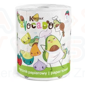 Kartika Papírtörlő 3 rétegű 1 tekercs 200 lap Avocado